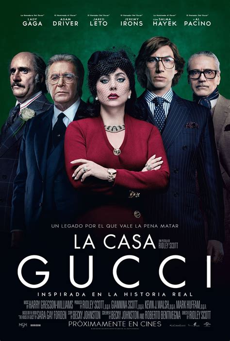 La casa Gucci, sinopsis de la película 